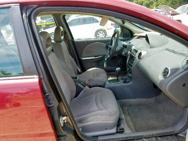 1G8AJ55F87Z156931 - 2007 SATURN ION LEVEL MAROON photo 5