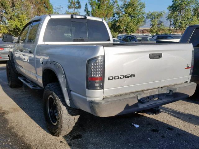 3D7KR28A08G147889 - 2008 DODGE RAM 2500 S Gümüş foto 3