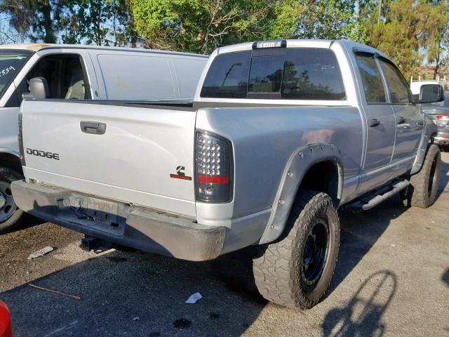 3D7KR28A08G147889 - 2008 DODGE RAM 2500 S Gümüş foto 4