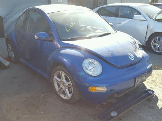 3VWCD31CX4M405990 - 2004 VOLKSWAGEN NEW BEETLE BLUE photo 1