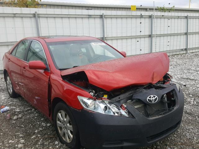 4T1BB46K38U044092 - 2008 TOYOTA CAMRY HYBR RED photo 1