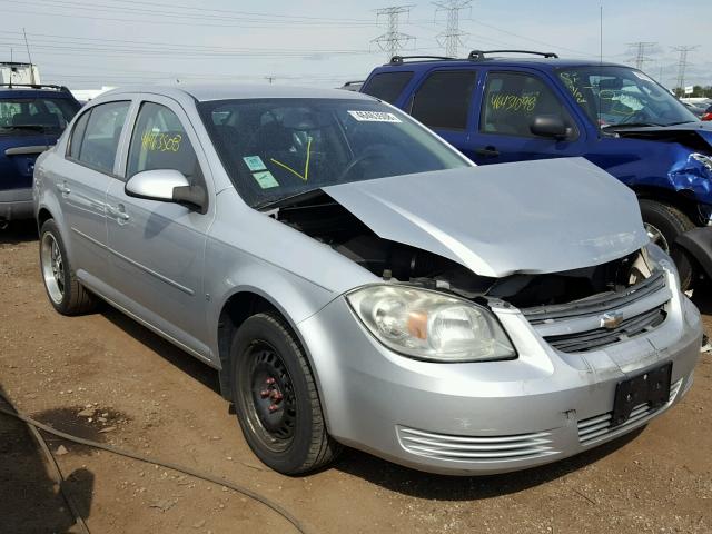 1G1AT58H897107779 - 2009 CHEVROLET COBALT LT SILVER photo 1