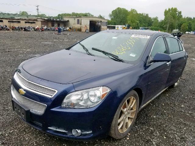 1G1ZE5E77BF329055 - 2011 CHEVROLET MALIBU LTZ ლურჯი ფოტო 2