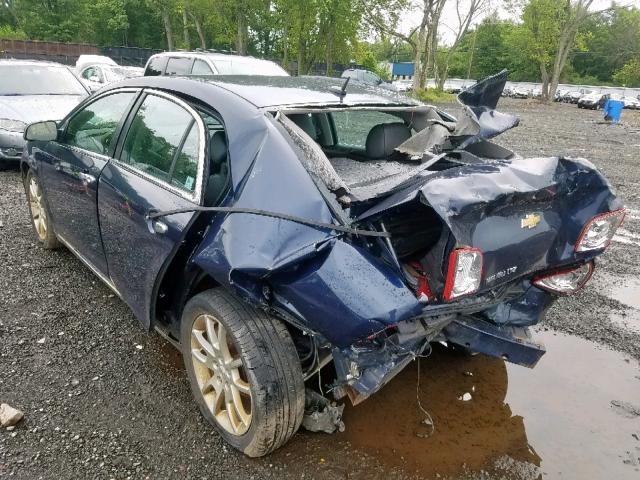 1G1ZE5E77BF329055 - 2011 CHEVROLET MALIBU LTZ ლურჯი ფოტო 3