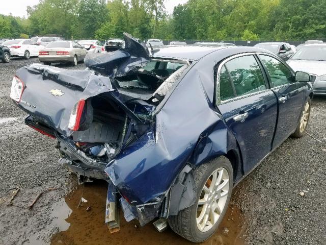 1G1ZE5E77BF329055 - 2011 CHEVROLET MALIBU LTZ ლურჯი ფოტო 4