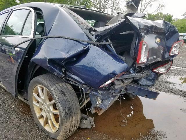 1G1ZE5E77BF329055 - 2011 CHEVROLET MALIBU LTZ ლურჯი ფოტო 9