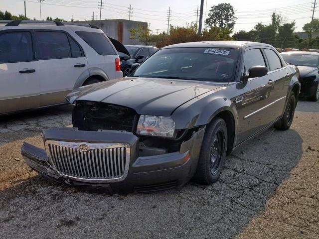 2C3KA43R08H121937 - 2008 CHRYSLER 300 LX GRAY photo 2