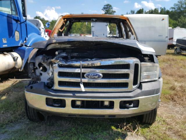 1FDAW57P87EA12179 - 2007 FORD F550 SUPER BLACK photo 10