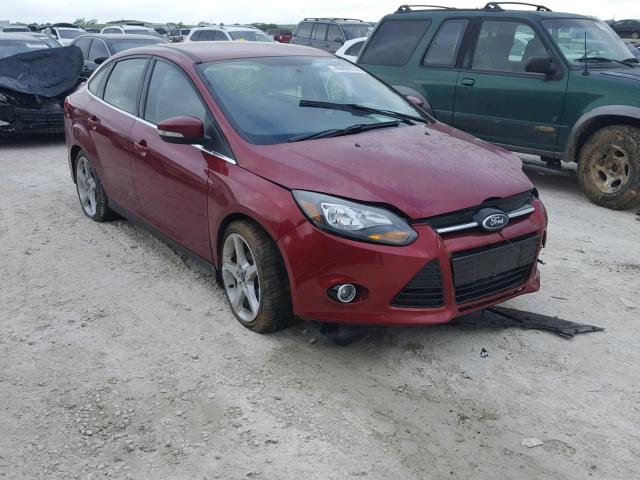 1FADP3J28EL236261 - 2014 FORD FOCUS TITA RED photo 1