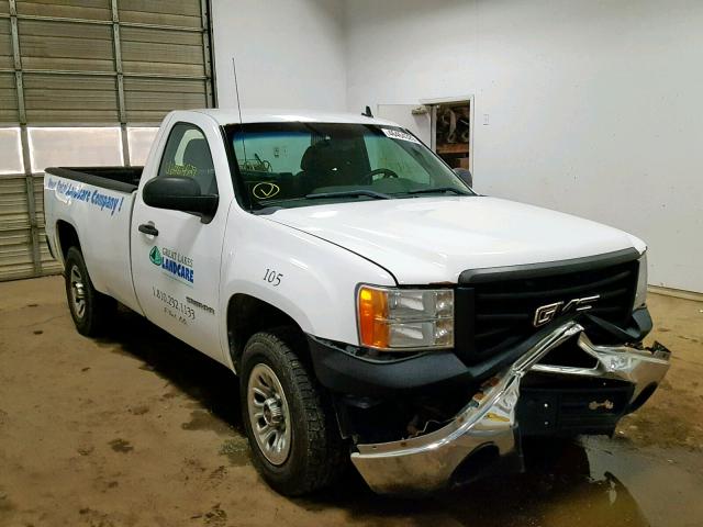 1GTPCTEX8AZ230461 - 2010 GMC SIERRA C15 WHITE photo 1