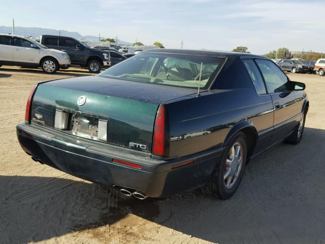 1G6ET1297XU612085 - 1999 CADILLAC ELDORADO T GREEN photo 4