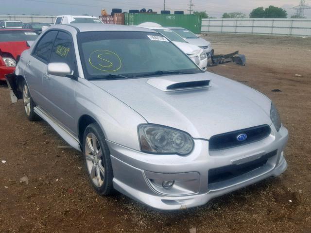 JF1GD70654L514064 - 2004 SUBARU IMPREZA WR SILVER photo 1