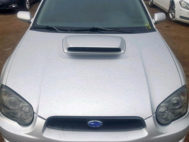 JF1GD70654L514064 - 2004 SUBARU IMPREZA WR SILVER photo 7