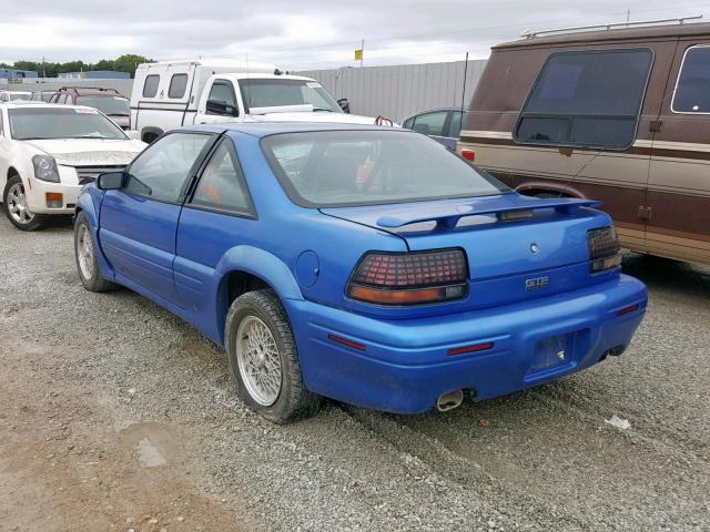 1G2WJ12X2RF347366 - 1994 PONTIAC GRAND PRIX BLUE photo 3