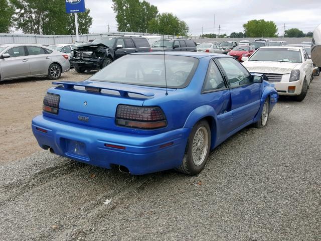 1G2WJ12X2RF347366 - 1994 PONTIAC GRAND PRIX BLUE photo 4