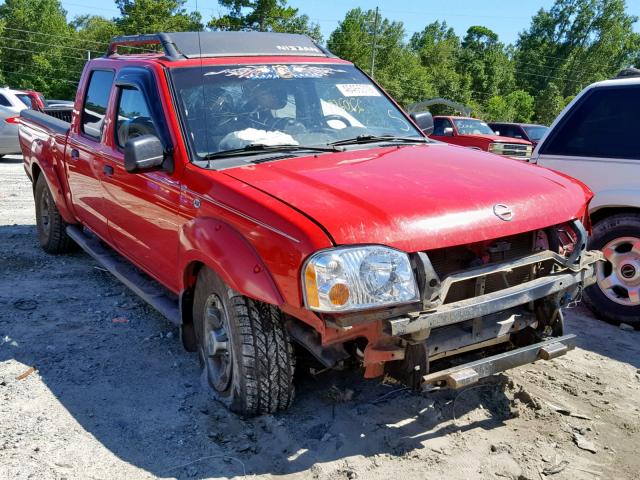 1N6ED29Y43C424067 - 2003 NISSAN FRONTIER C RED photo 1