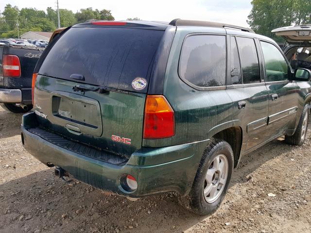 1GKDS13S432376695 - 2003 GMC ENVOY GREEN photo 4