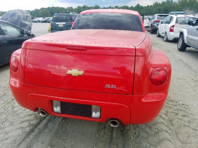 1GCES14H75B118452 - 2005 CHEVROLET SSR 红色 照片 6