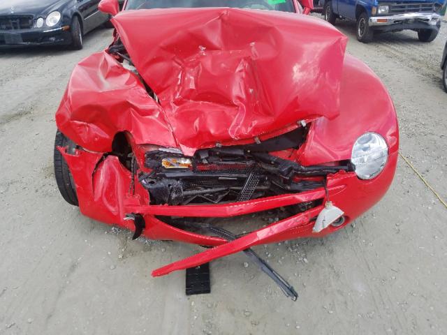 1GCES14H75B118452 - 2005 CHEVROLET SSR 红色 照片 7