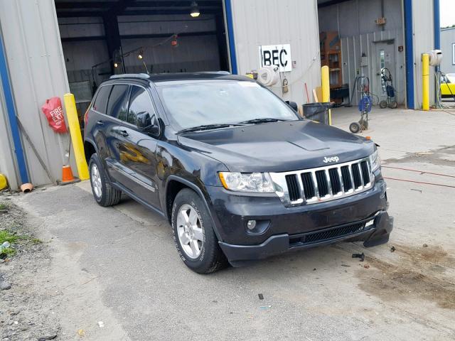 1J4RR4GGXBC625752 - 2011 JEEP GRAND CHER BLACK photo 1