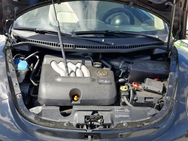 3VWCM31Y15M369765 - 2005 VOLKSWAGEN NEW BEETLE Սև լուսանկար 7