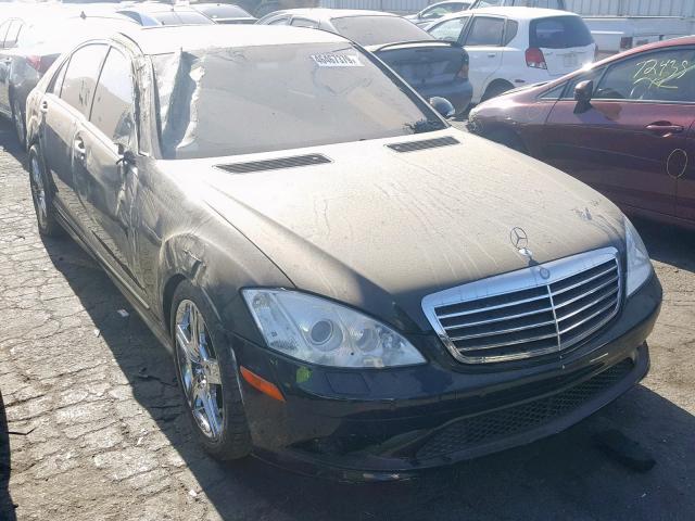 WDDNG71X37A106426 - 2007 MERCEDES-BENZ S 550 BLACK photo 1