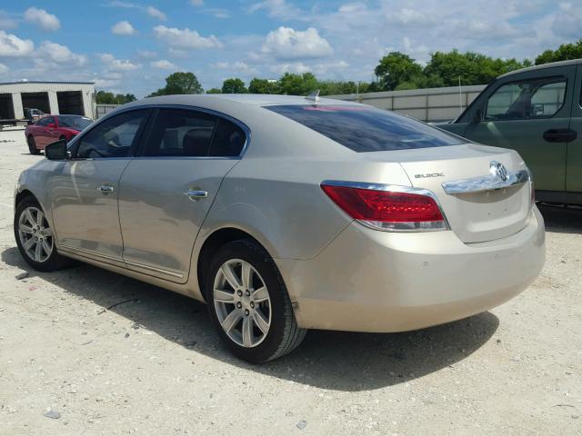 1G4GC5ED9BF248578 - 2011 BUICK LACROSSE C GOLD photo 3