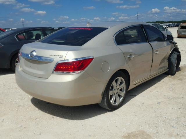 1G4GC5ED9BF248578 - 2011 BUICK LACROSSE C GOLD photo 4