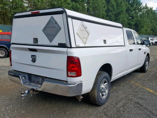 3D7TP2CL7BG509453 - 2011 DODGE RAM 2500 WHITE photo 4