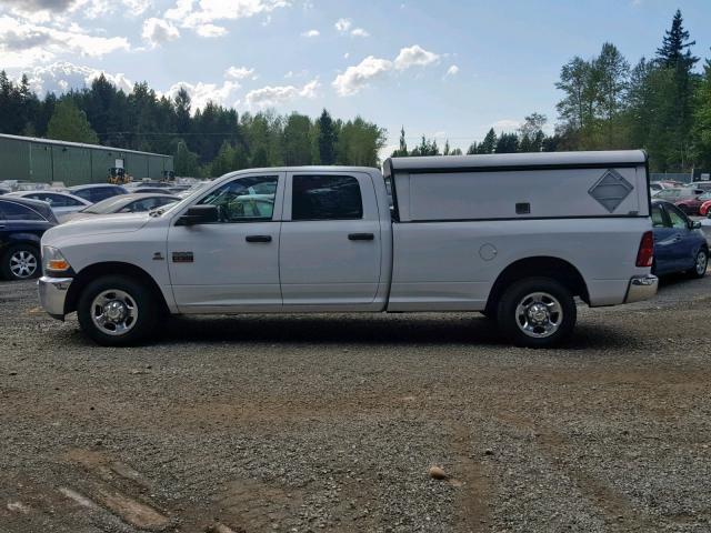 3D7TP2CL7BG509453 - 2011 DODGE RAM 2500 WHITE photo 9