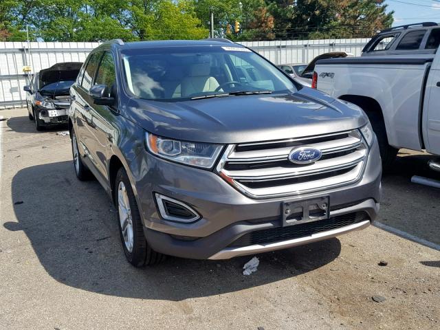 2FMTK4K8XFBC27295 - 2015 FORD EDGE TITAN GRAY photo 1