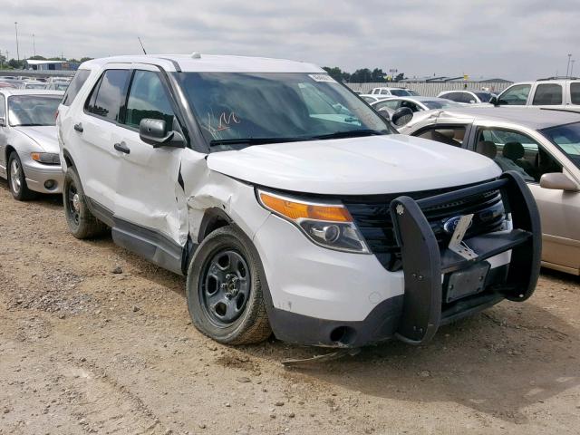 1FM5K8AR1FGC08105 - 2015 FORD EXPLORER P WHITE photo 1