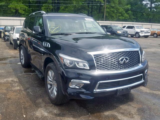 JN8AZ2NFXH9646953 - 2017 INFINITI QX80 BASE BLACK photo 1