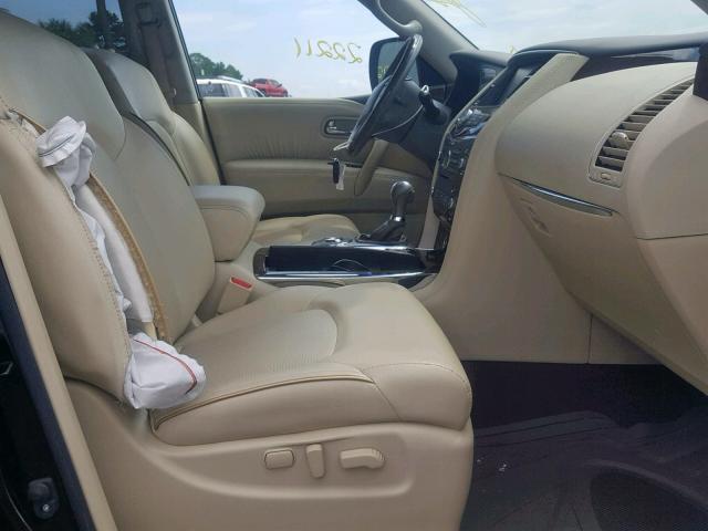 JN8AZ2NFXH9646953 - 2017 INFINITI QX80 BASE BLACK photo 5