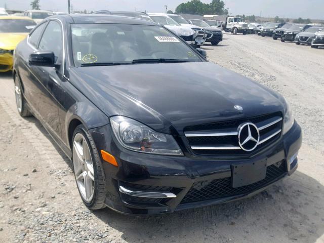 WDDGJ4HB5EG295416 - 2014 MERCEDES-BENZ C 250 BLACK photo 1