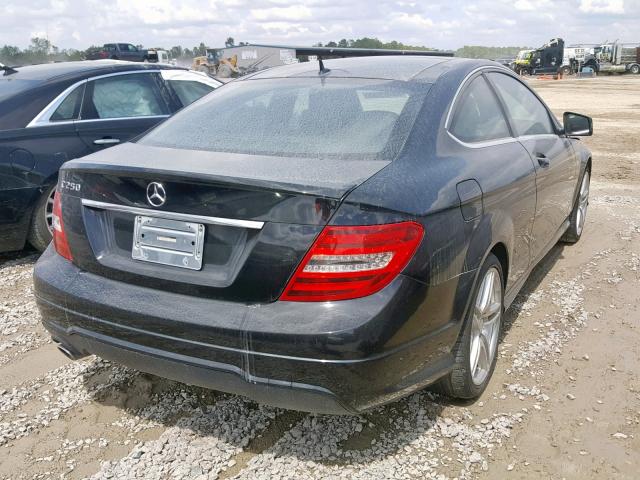 WDDGJ4HB5EG295416 - 2014 MERCEDES-BENZ C 250 BLACK photo 4