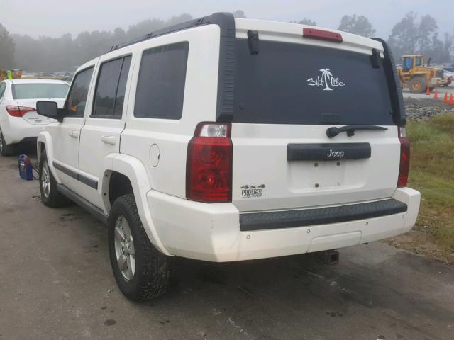 1J8HG48KX7C570472 - 2007 JEEP COMMANDER თეთრი ფოტო 3