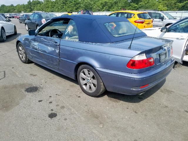 WBABW33405PL39232 - 2005 BMW 325 CI BLUE photo 3