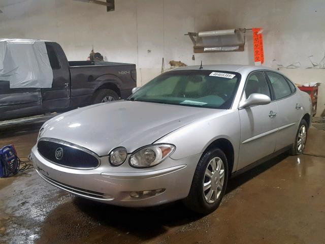 2G4WC532251275520 - 2005 BUICK LACROSSE C SILVER photo 2