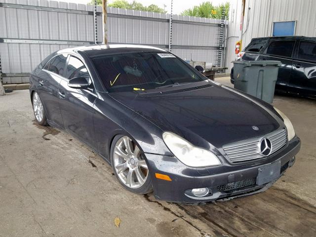 WDDDJ72X48A133423 - 2008 MERCEDES-BENZ CLS 550 BLACK photo 1