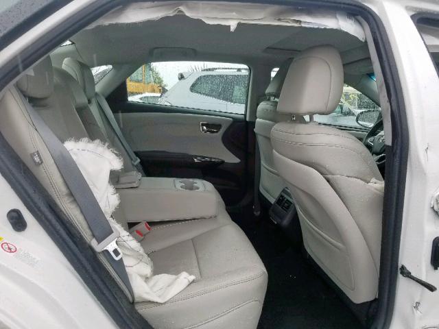 4T1BK1EB2GU204137 - 2016 TOYOTA AVALON XLE WHITE photo 6