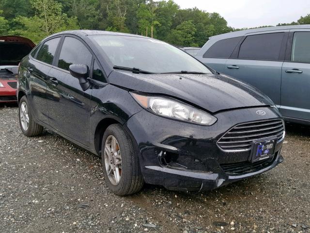 3FADP4BJ7KM129580 - 2019 FORD FIESTA SE BLACK photo 1