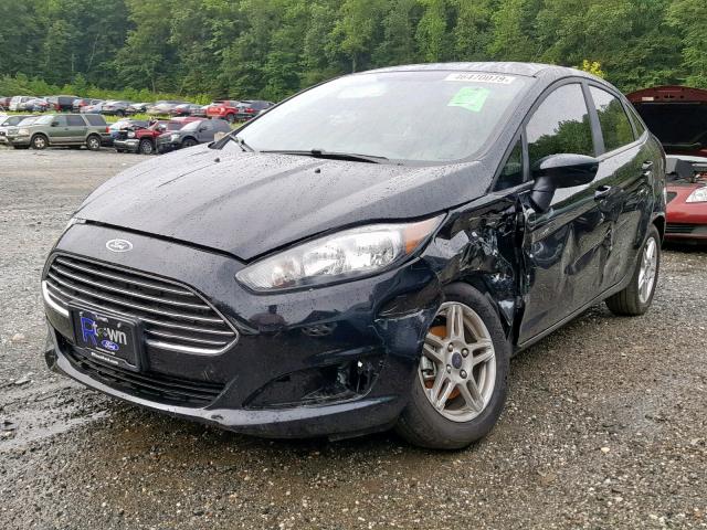 3FADP4BJ7KM129580 - 2019 FORD FIESTA SE BLACK photo 2