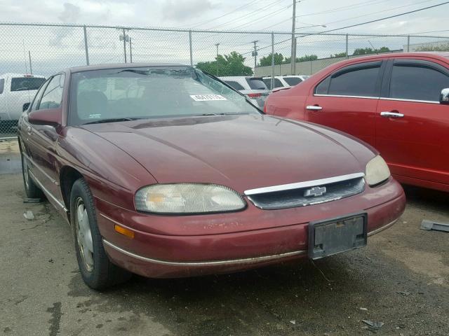 2G1WW12M7W9159605 - 1998 CHEVROLET MONTE CARL MAROON photo 1