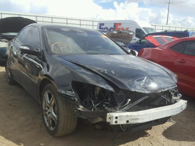 JH4KB16525C015146 - 2005 ACURA RL BLACK photo 1