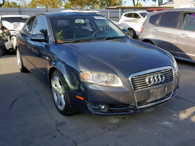 WAUAF78E25A535518 - 2005 AUDI A4 2.0T GRAY photo 1