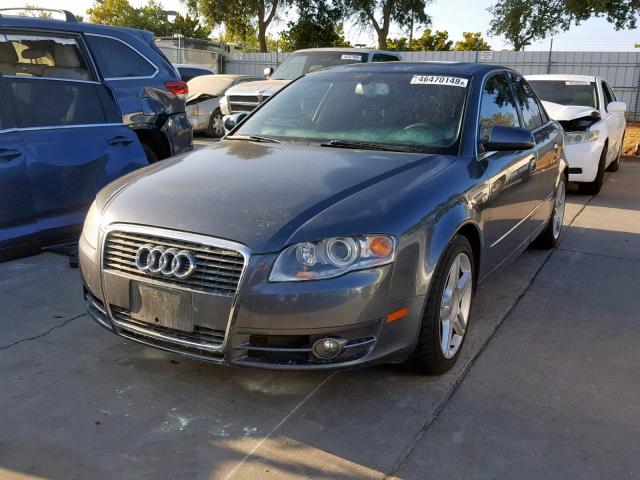 WAUAF78E25A535518 - 2005 AUDI A4 2.0T GRAY photo 2