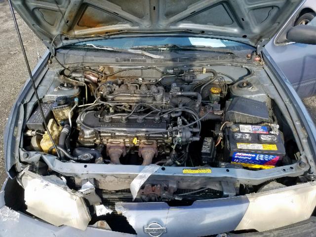 1N4AB41D5XC723154 - 1999 NISSAN SENTRA GXE BLUE photo 7