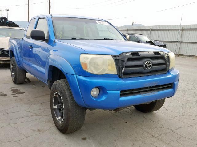 5TETU62N65Z135634 - 2005 TOYOTA TACOMA PRE BLUE photo 1