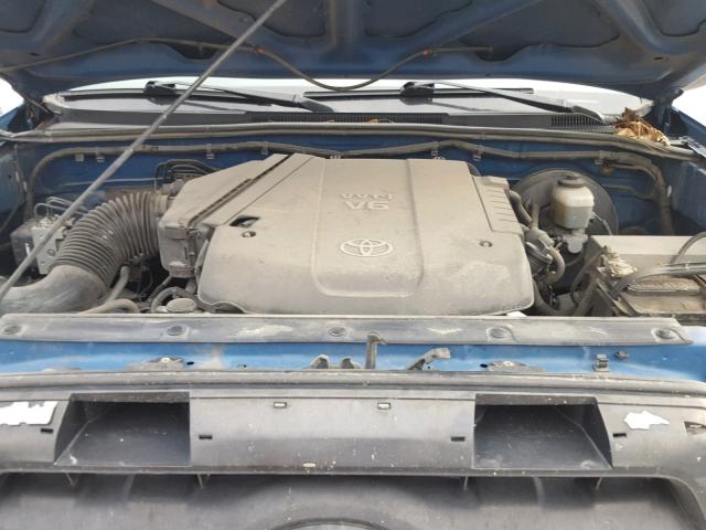 5TETU62N65Z135634 - 2005 TOYOTA TACOMA PRE BLUE photo 7